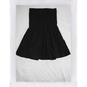 AMERICAN APPAREL strapless skater dress